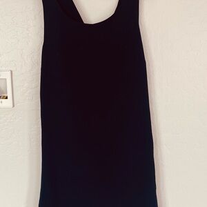 Sezane Dark Blue Mini Dress